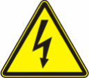 Опасность поражения электрическим током - W 08